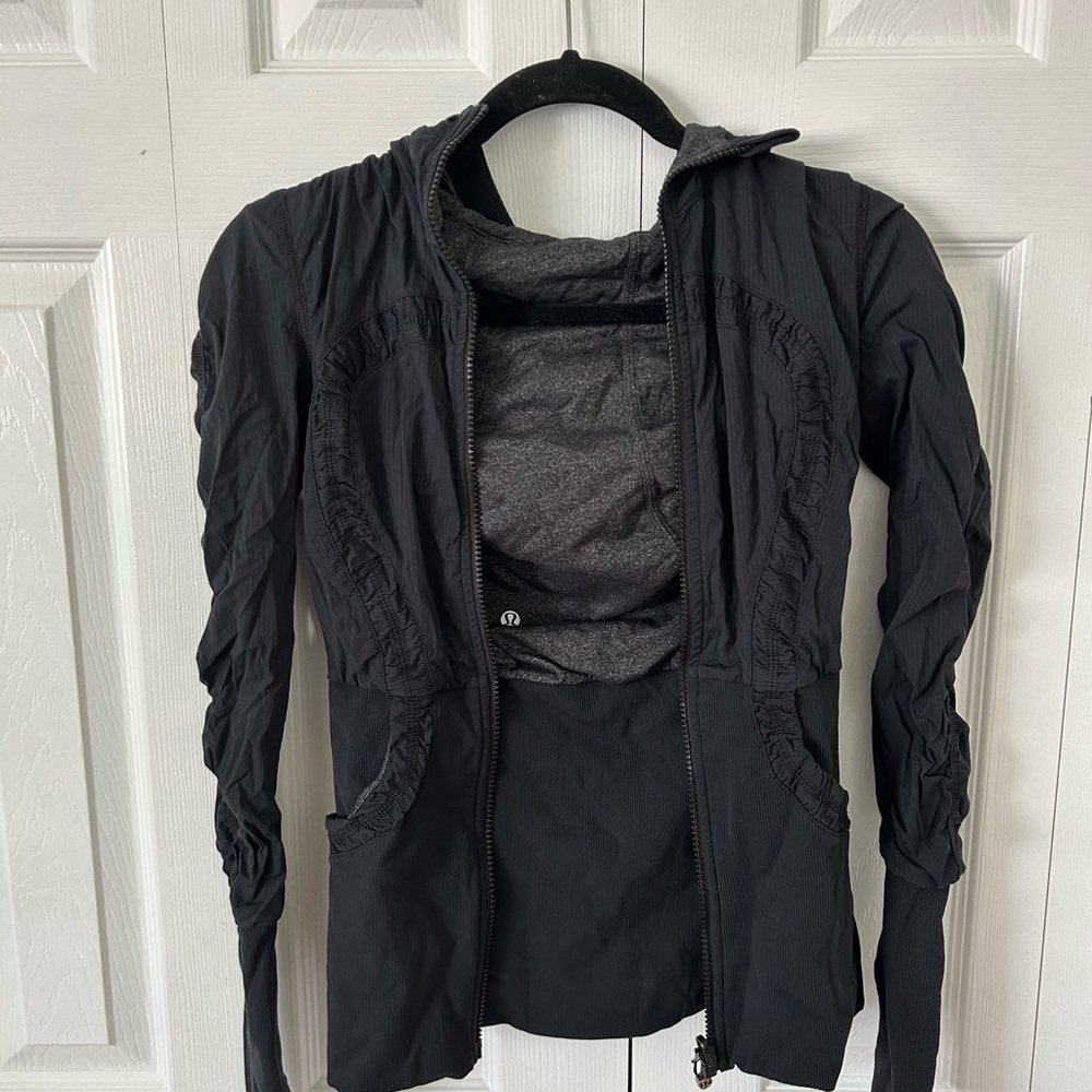 Lululemon reversible zip up hoodie